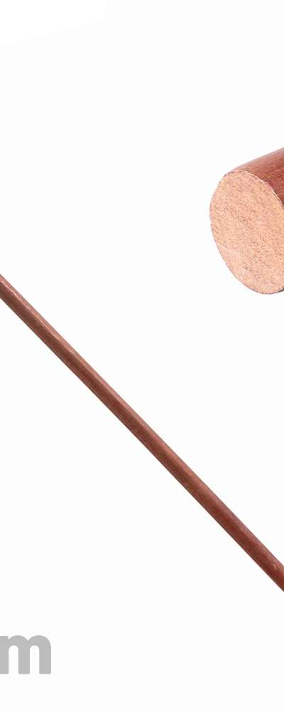 Dakdalwood Exercise Bar 180cm (Wood Stretching Bar Home Training Pilates Solid Wood Yoga Bar Stretching Stick Massage Roller)