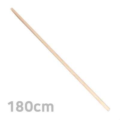 180cm 国産ストレッチング棒（木製エクササイズ棒 ホームトレーニング ピラティス 無垢材ヨガ棒 フィットネス ストレッチバー マッサージスティック）