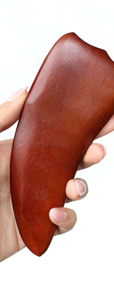 Rosewood Gua Sha Acupressure Tool Cl Wood Full Body Face Massager Meridian