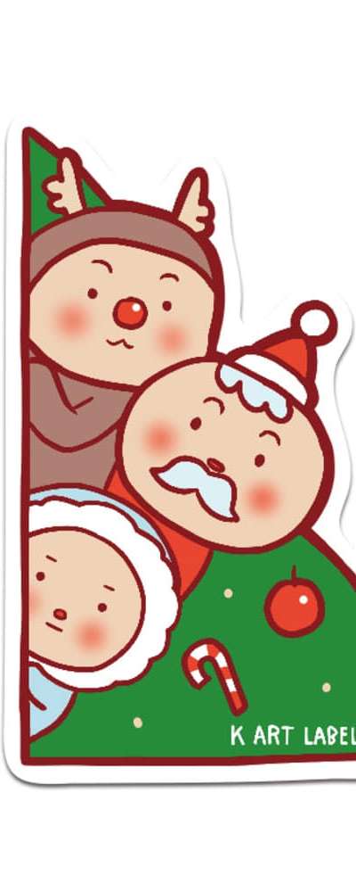 [K ART LABEL] K0020 クリスマスツリー | クリスマス
