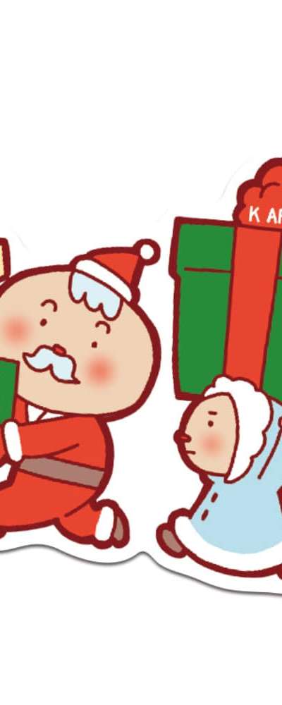 [K ART LABEL] K0021 ギフト | クリスマス