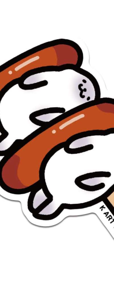 [K ART LABEL] K0018 Tteokteok and Harp | Harp Seal