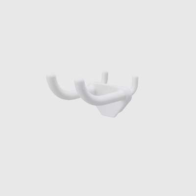 Artsign Vintage Board Hook 2-Hook White