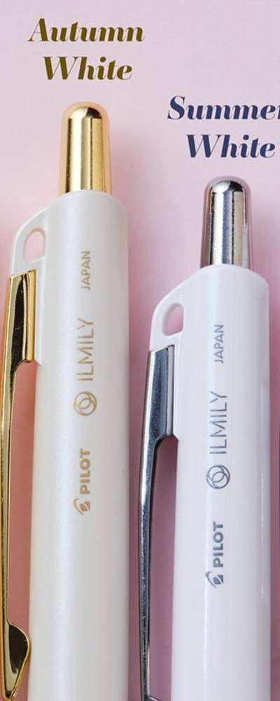 パイロット イルミリ 油性ボールペン ホワイトクリスマス 限定版 0.3mm