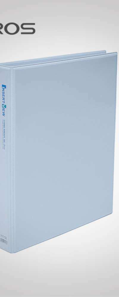 ビッグプロス D642 A4 2cm 3穴 PVC インサートビュー D-リングファイル