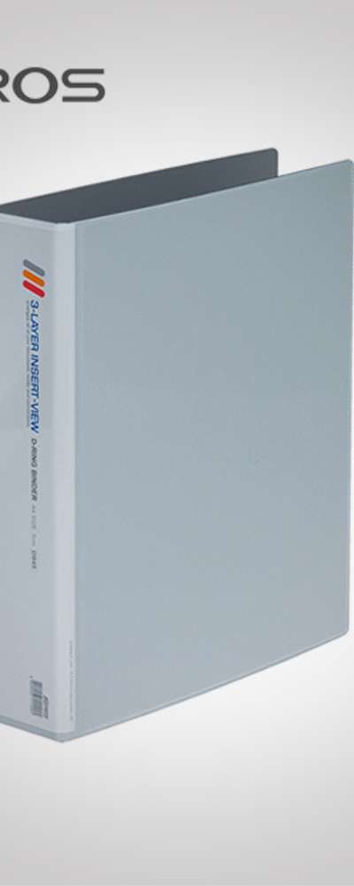 ビッグプロス D945 A4 5cm 3穴 3-LAYER INSER-VIEW Dリングファイル