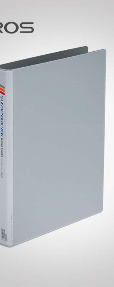 ビッグフロス D942 A4 2cm 3穴 3-LAYER INSER-VIEW D-RING FILE
