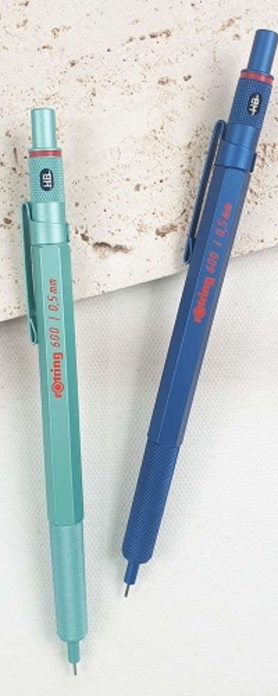 ロットリング 600 シャープ 0.5mm ミント ダークブルー