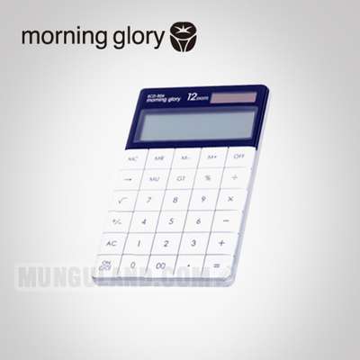 Morning Glory 18000 ECD-806 Flat Color Calculator (White)