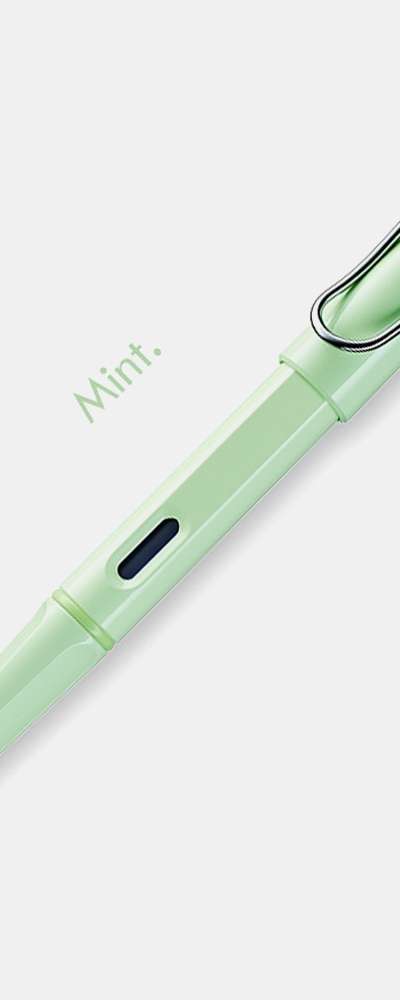 ラミ サファリ 万年筆 ミント限定版 LM036 EF