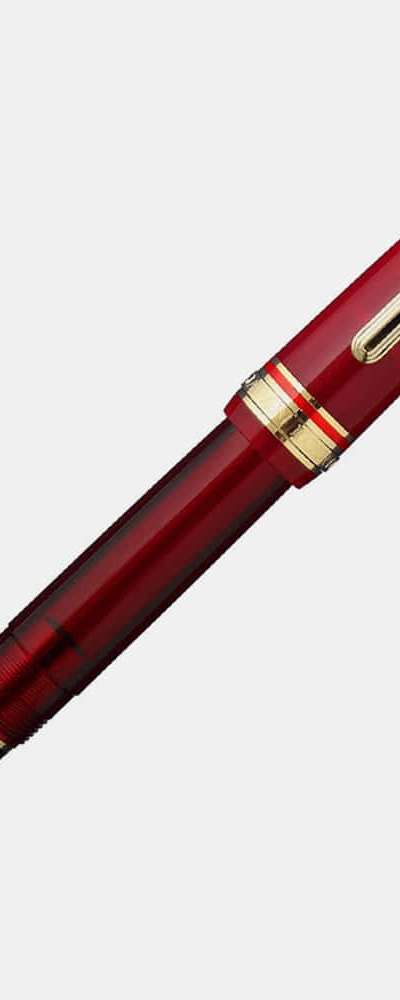 Sailor Progear Slim Fountain Pen 14K Pica Halongrot