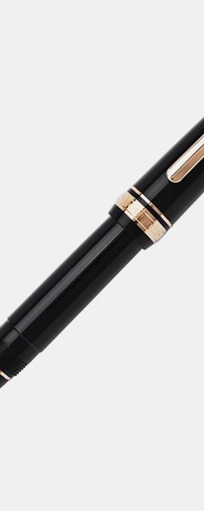 Sailor Profit Casual Black Gold Trim Fountain Pen