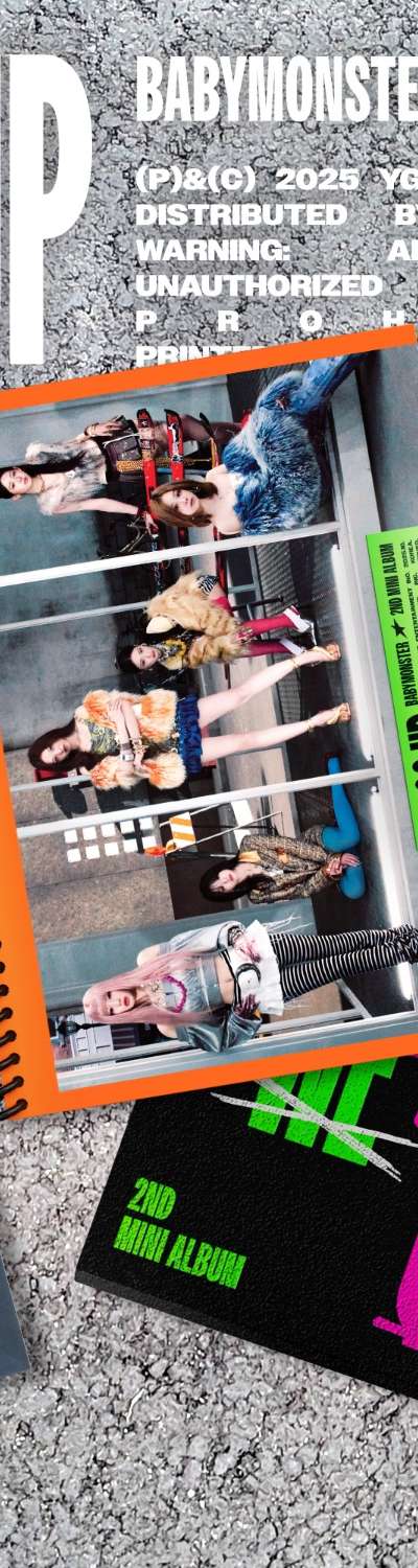 （3種セット）BABYMONSTER 2nd MINI ALBUM [WE GO UP] WE GO UP Ver.