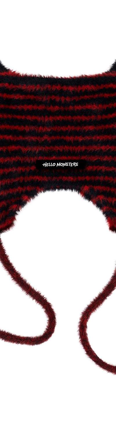 [HELLOMONSTERS] BABYMONSTER HORN STRING BEANIE
