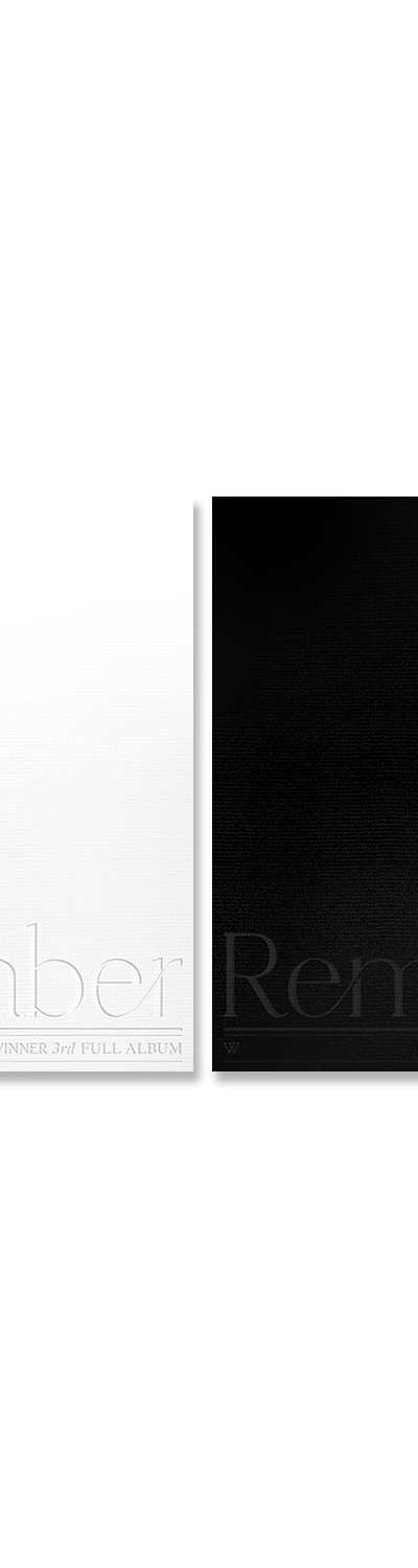 WINNER 3rd Full Album [Remember]