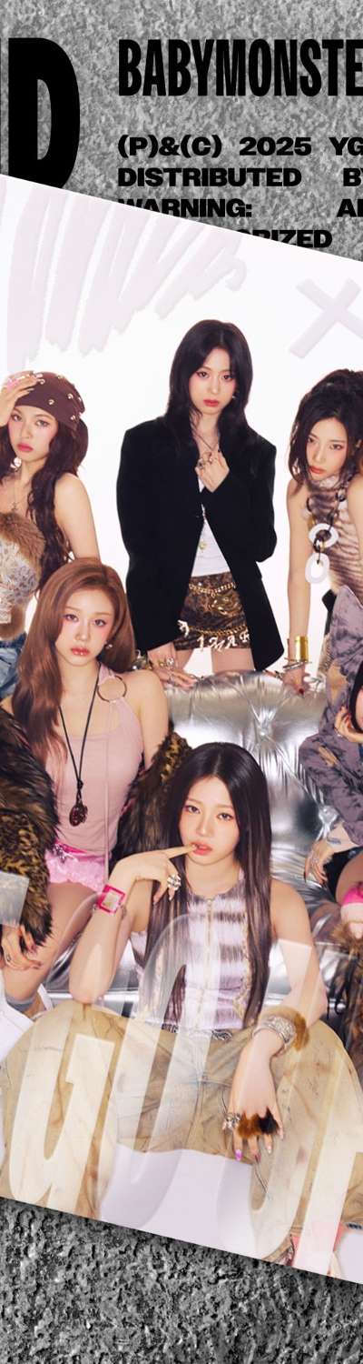 BABYMONSTER 2nd MINI ALBUM [WE GO UP] POSTCARD Ver.