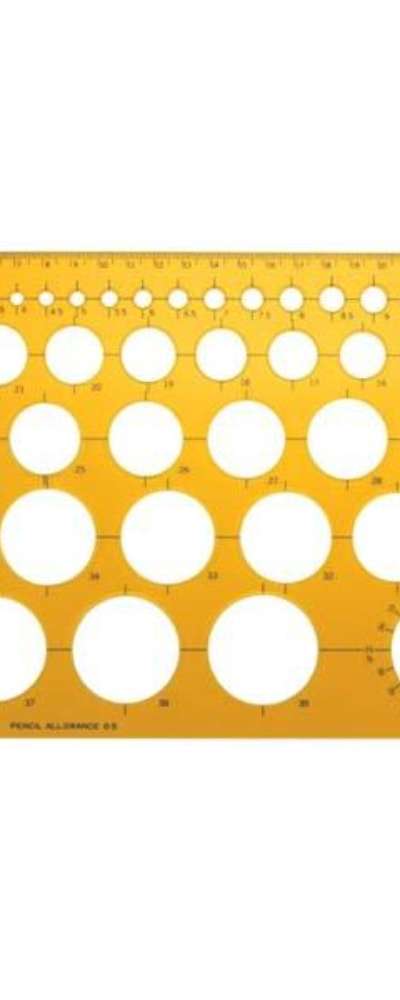 Curve Drawing Template (Flex Curve) K-105F