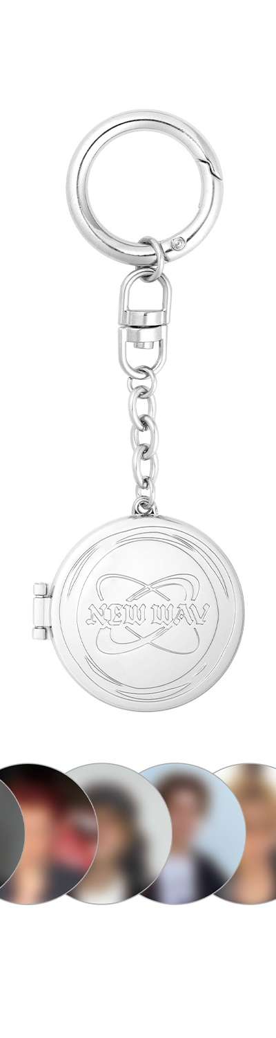 [NEWWAV] TREASURE METAL PENDANT KEYRING