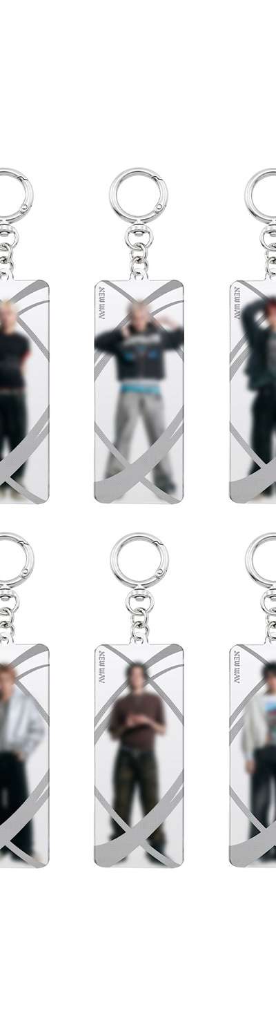 [NEWWAV] TREASURE DOUBLE-SIDED PHOTO ACRYLIC KEYRING