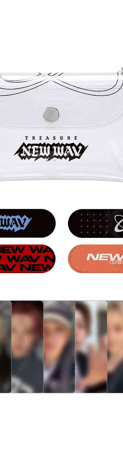 [NEWWAV] TREASURE PVC PHOTOCARD POUCH SET