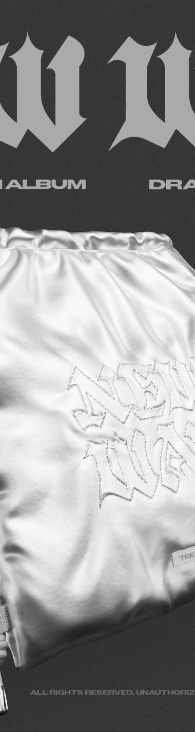 TREASURE 4th MINI ALBUM [NEW WAV] DRAWSTRING BAG VER. (Limited Edition)
