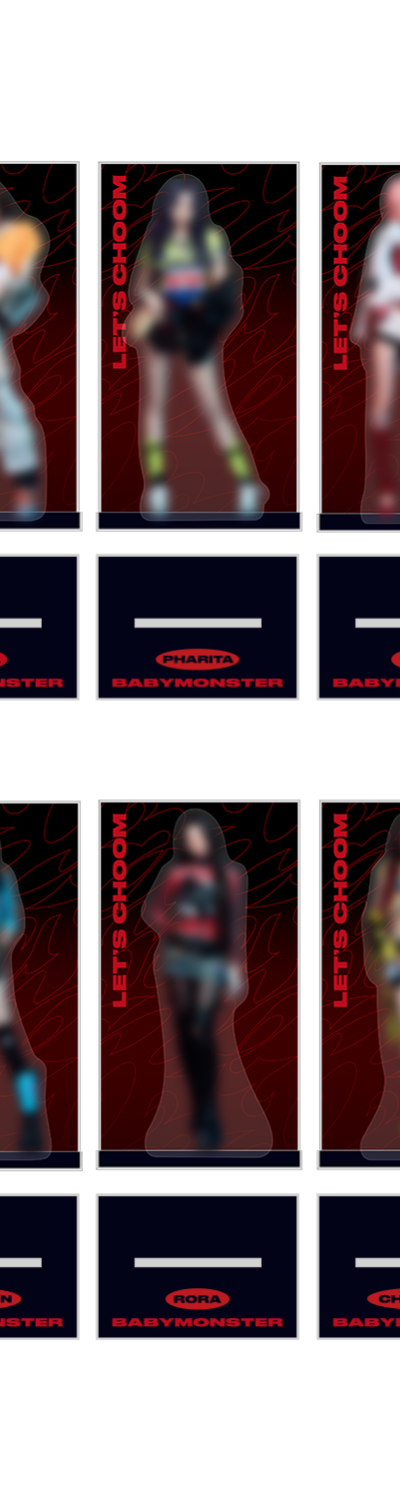 [CHOOM] BABYMONSTER ACRYLIC STAND