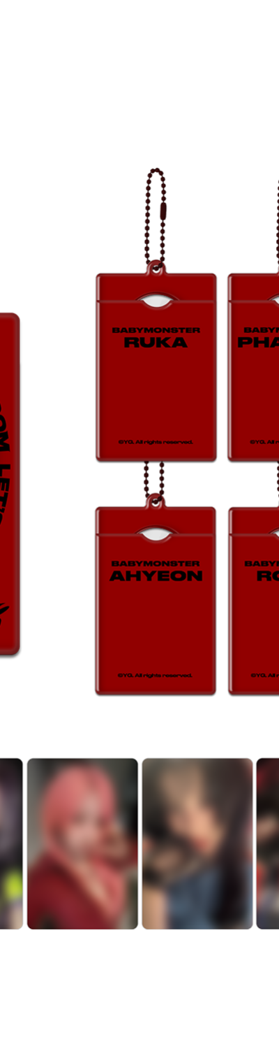 [CHOOM] BABYMONSTER PVC Photocard Holder
