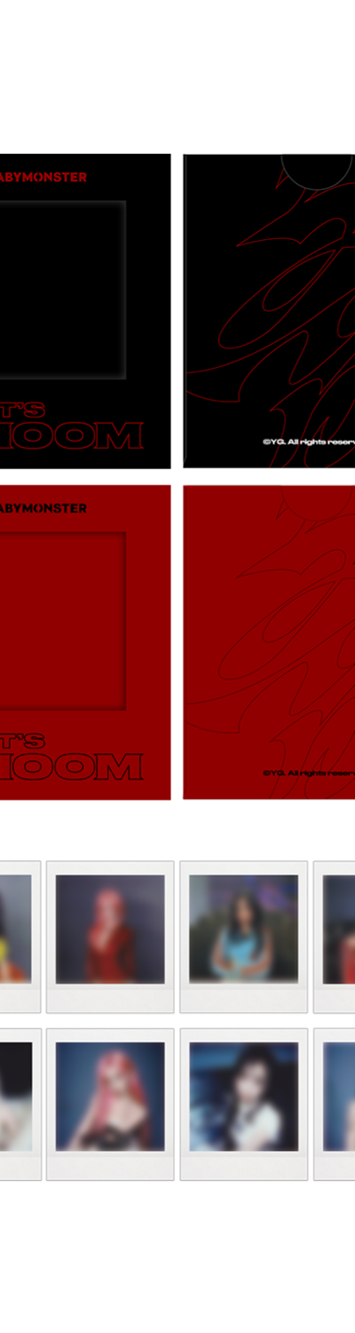 [CHOOM] BABYMONSTER INSTANT PHOTO PACKAGE