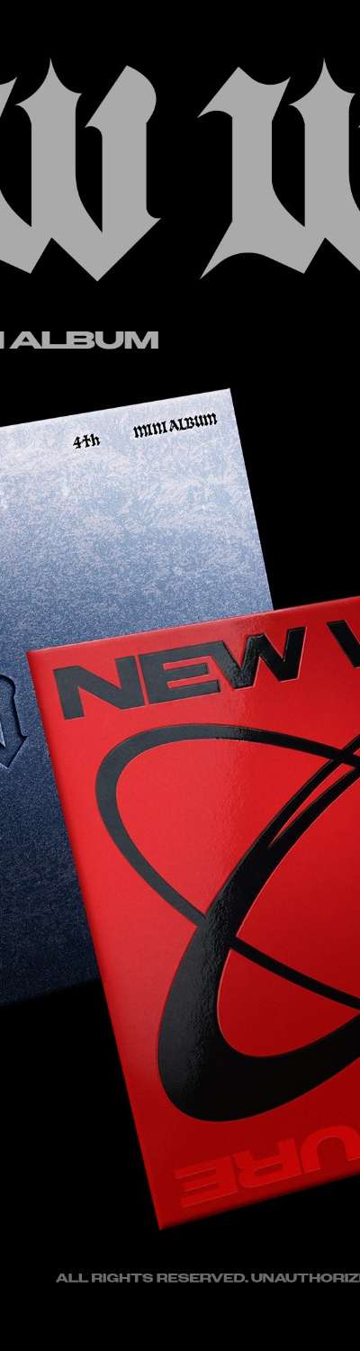 (2 SET) TREASURE 4th MINI ALBUM [NEW WAV] RED/ICE VER.