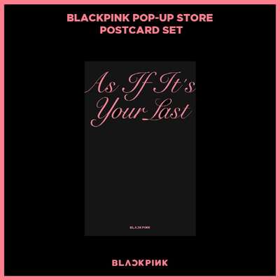 BLACKPINK POP-UP STORE POSTCARD SET