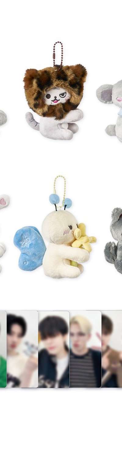 [HAPE] FUNNY TREASURE PLUSH PHOTO CARD HOLDER
