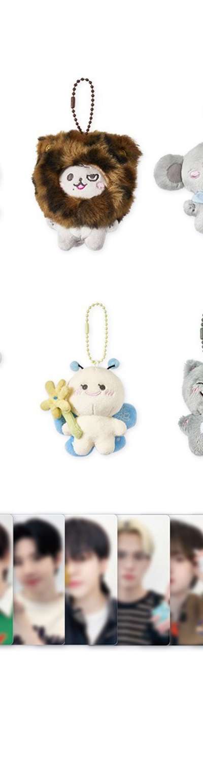 [HAPE] FUNNY TREASURE PLUSH KEYRING