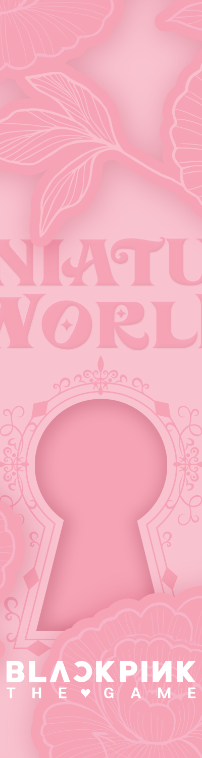[BLACKPINK THE GAME PHOTOCARD COLLECTION] MINIATURE WORLD