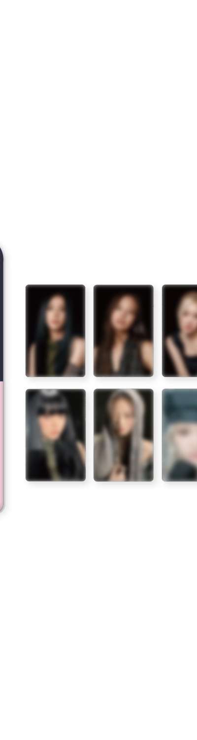[BORN PINK] BLACKPINK 2 Pocket Photo Card Holder