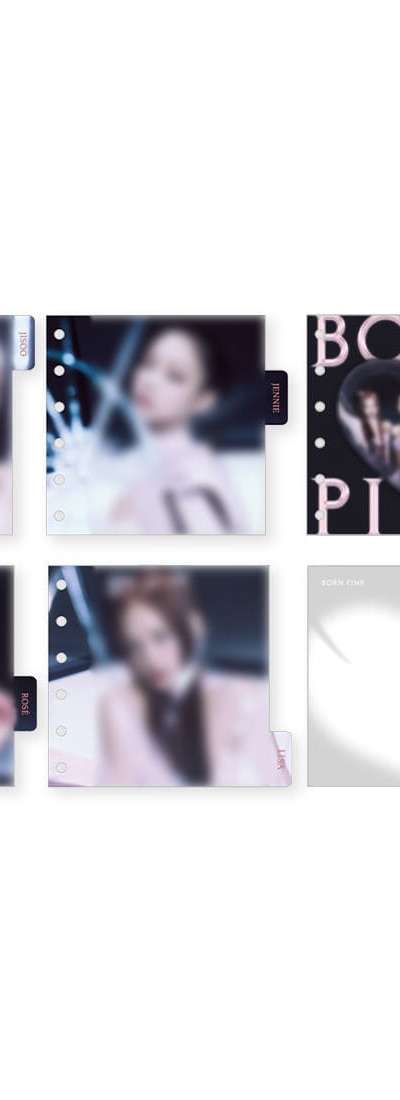 [BORNPINK] BLACKPINK DISK PHOTO BINDER INDEX