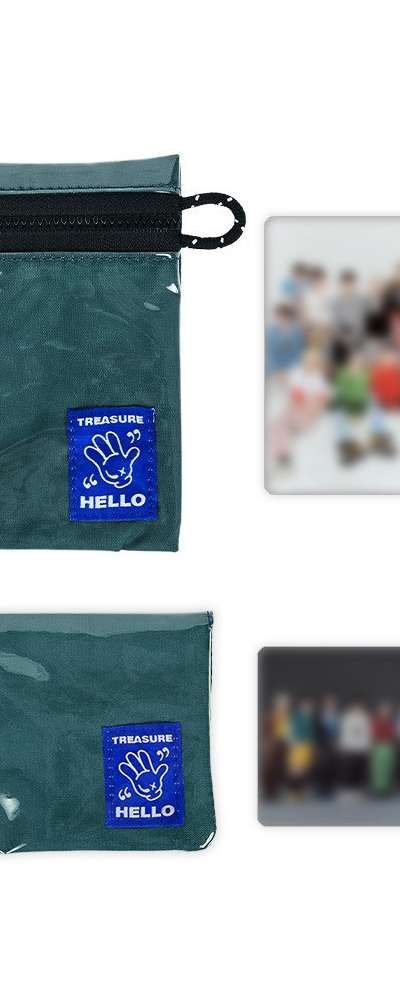[HELLO] TREASURE UPCYCLING CARD WALLET