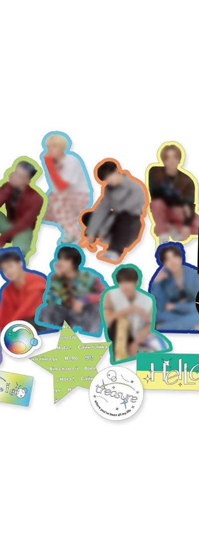 [HELLO] TREASURE STICKER PACK