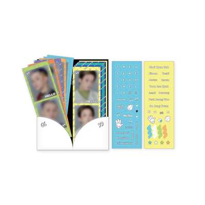 [HELLO] TREASURE 2CUT PHOTO + STICKER SET