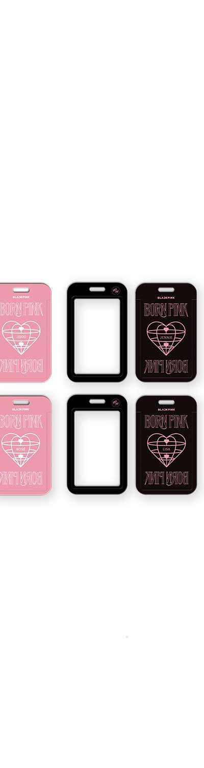 [BPTOUR] BLACKPINK PHOTO CARD HOLDER SET