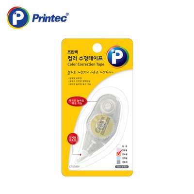 Printech CT0506Y Correction Tape/Light Yellow