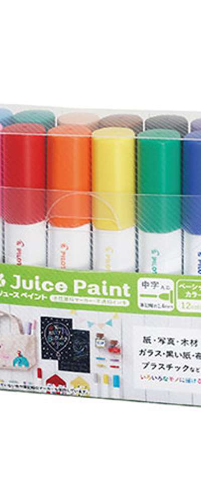 パイロット ジュースペイント EF 水性マーカー 12色セット