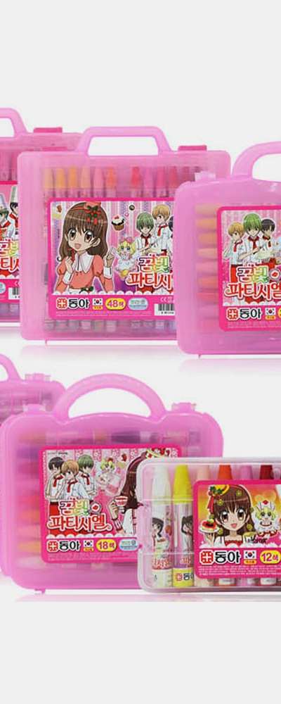 トンア ドリームライト パティシエル クレパス 12色 18色 24色 36色 48色 55色 60本