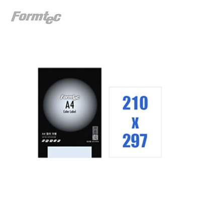 Fomtec Laser/Inkjet Label CD-3130 (Sky Blue/10 Sheets)
