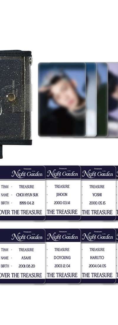 [NIGHTGARDEN] TREASURE PVC CARD WALLET