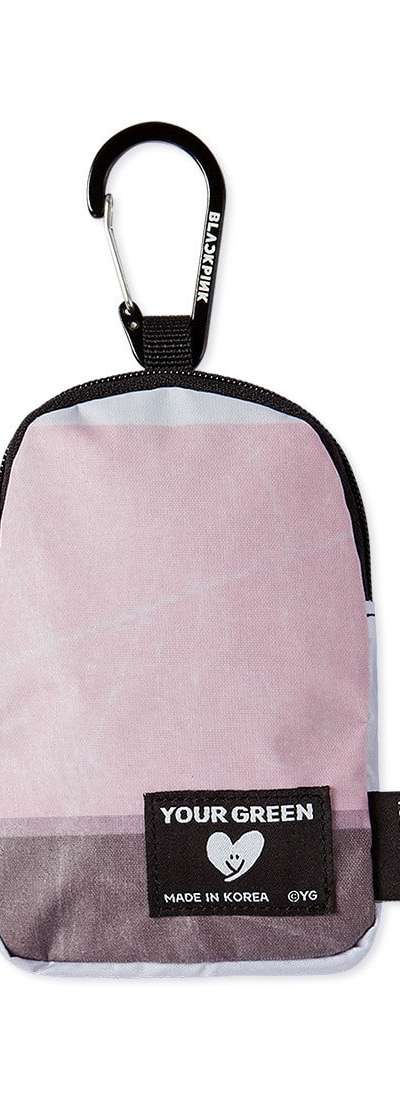 [YOURGREEN] BLACKPINK RE-CYCLED POUCH