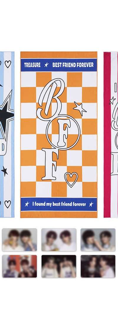 [BFF] TREASURE ビッグタオル