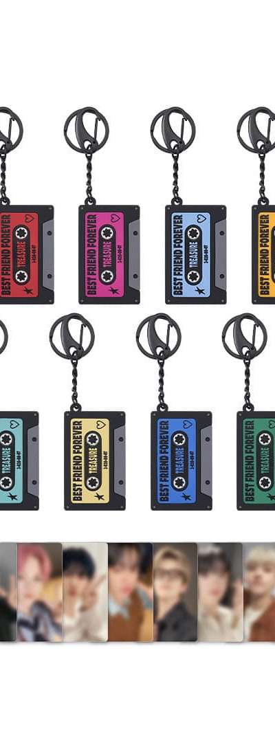 [BFF] TREASURE VOICE KEYRING + PHOTO CARD SET