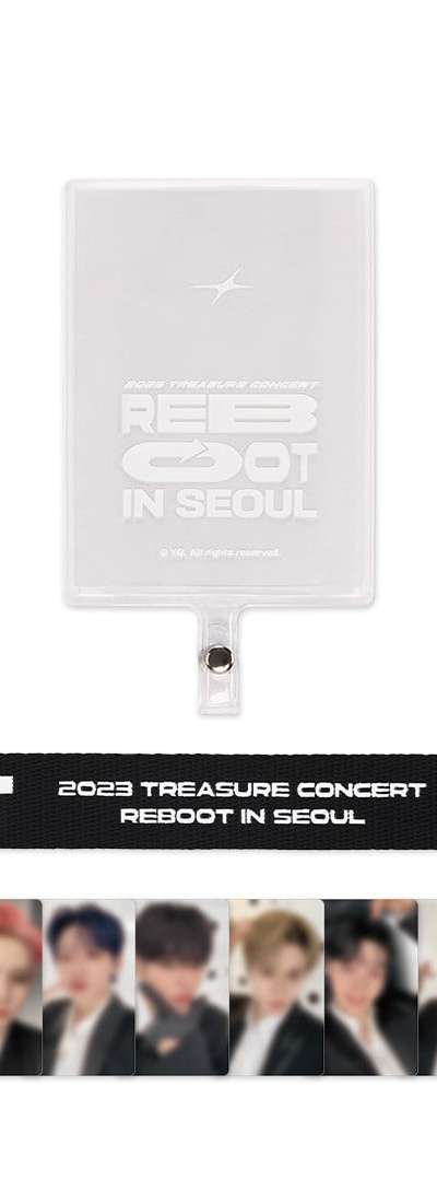 [REBOOT] TREASURE PHOTO PHONE TAB + STRAP SET