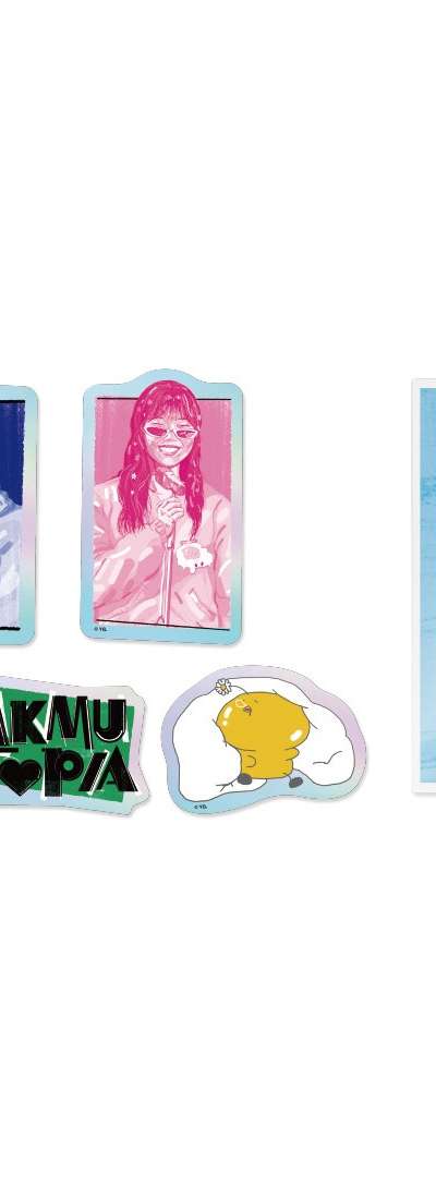 [AKMUTOPIA] AKMU Luggage Sticker