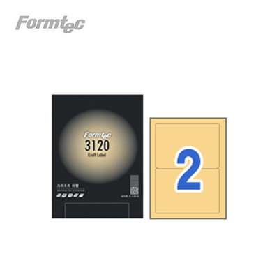 Fromtec Kraft Label LK-3120 (10 Sheets)